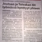 Juttu Joutsan Seudussa